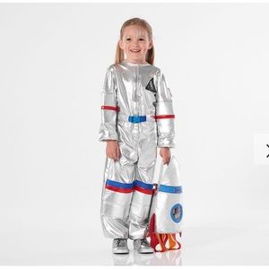 Pottery Barn Kids Light-up Astronaut Halloween Costume - sized 4-6 Y
